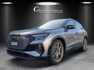 Grau Gebraucht 2023 Audi Q4 e-tron Basis SUV | CHF 46’900 (Teuer)