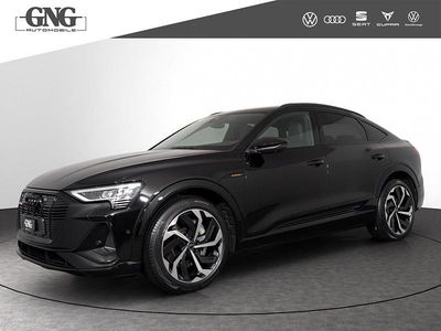 Schwarz Gebraucht 2022 Audi e-tron Black Edition SUV | CHF 44’900 (Etwas zu teuer)