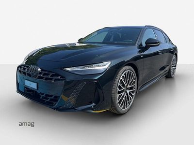 Neu Audi A6 Advanced 367 PS (269 kW) 2025 Mitternachtsgrün metallic Kombi