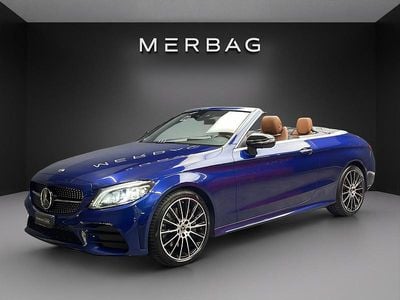 Blau Gebraucht 2018 Mercedes C300 AMG line Cabrio | CHF 30’900