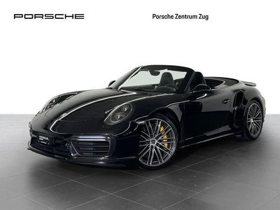 Schwarz Gebraucht 2016 Porsche 911 Turbo S Cabriolet Cabrio | CHF 125’500