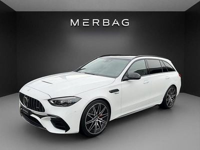 Weiss Gebraucht 2023 Mercedes C63S AMG AMG Kombi | CHF 115’900