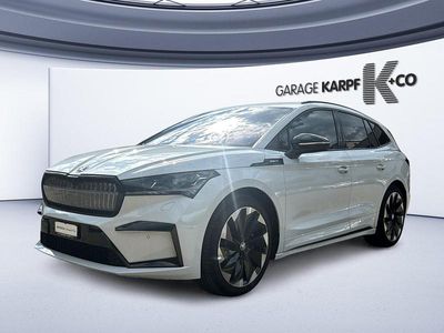 Weiss Gebraucht 2021 Skoda Enyaq iV SportLine SUV | CHF 32’900 (Fairer Preis)