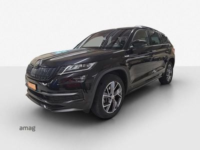 Magic schwarz, perleffekt Gebraucht 2021 Skoda Kodiaq SportLine SUV | CHF 32’490 (Guter Preis)