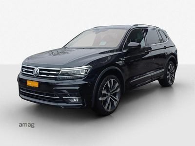 Gebraucht VW Tiguan Allspace Highline 200 PS (147 kW) 2021 Deepblack perleffekt SUV