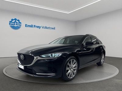 Schwarz Gebraucht 2022 Mazda 6 Inclusive Kombi | CHF 35’900 (Teuer)