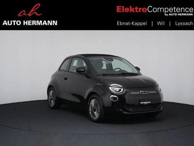 Schwarz Neu 2025 Fiat 500e Icon Cabrio | CHF 29’850 (Guter Preis)
