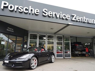 Schwarz Gebraucht 2016 Porsche 718 Boxster S Cabrio | CHF 59’800