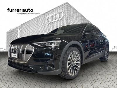 Schwarz Gebraucht 2021 Audi e-tron Advanced SUV | CHF 28’900 (Fairer Preis)