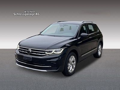 Schwarz Gebraucht 2022 VW Tiguan Elegance SUV | CHF 32’990 (Fairer Preis)