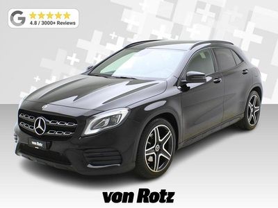 Schwarz Gebraucht 2018 Mercedes GLA250 AMG line SUV | CHF 28’490 (Teuer)