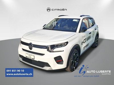 Neu 2025 Citroën e-C3 Van | CHF 22’440 (Fairer Preis)