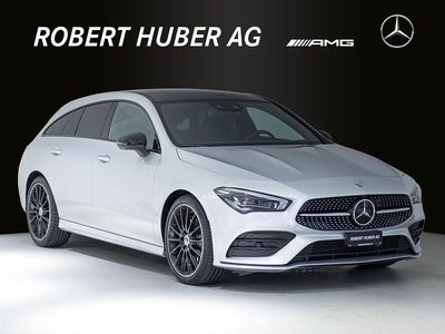 Silber Gebraucht 2021 Mercedes CLA250 Shooting Brake AMG line Kombi | CHF 37’900 (Etwas zu teuer)