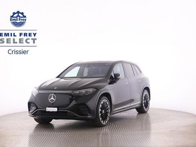 Schwarz Gebraucht 2023 Mercedes EQS580 AMG line SUV | CHF 84’900