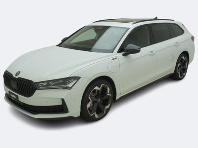 Weiss Neu 2025 Skoda Superb SportLine Kombi | CHF 48’990 (Fairer Preis)