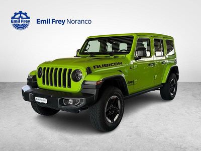 Gebraucht Jeep Wrangler Rubicon 272 PS (200 kW) 2022 Grün SUV