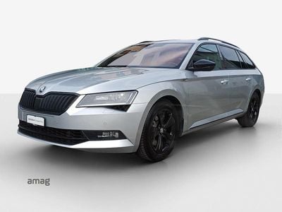 Brilliant silber, metallic Gebraucht 2017 Skoda Superb SportLine Kombi | CHF 32’900 (Teuer)
