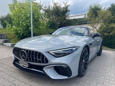 Gebraucht Mercedes SL55 AMG AMG 476 PS (350 kW) 2022 Grau Cabrio