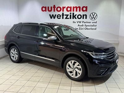 Schwarz Gebraucht 2021 VW Tiguan Allspace Life SUV | CHF 28’800 (Fairer Preis)