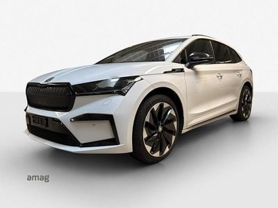 Moon weiss, metallic Gebraucht 2021 Skoda Enyaq iV SportLine SUV | CHF 34’590 (Teuer)