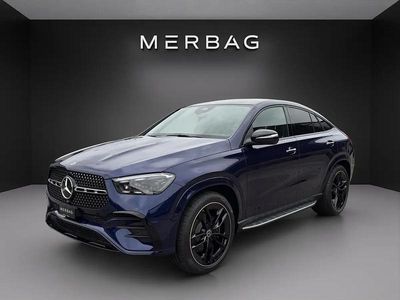 Blau Neu 2025 Mercedes GLE300 Coupé | CHF 103’250 (Etwas zu teuer)