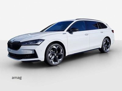 Neu Skoda Superb SportLine 265 PS (194 kW) 2026 Purity weiss, uni Kombi