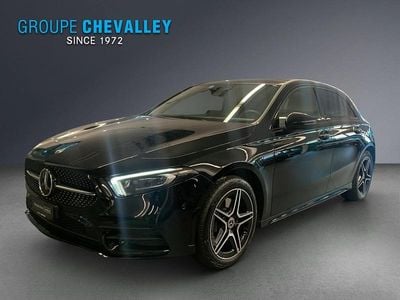 Schwarz Gebraucht 2022 Mercedes A250 AMG line Limousine | CHF 34’900 (Etwas zu teuer)