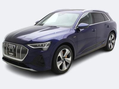 Blau Gebraucht 2020 Audi e-tron S-Line SUV | CHF 26’890 (Superpreis)