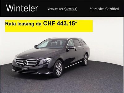Schwarz Gebraucht 2018 Mercedes E220 Avantgarde Kombi | CHF 35’900