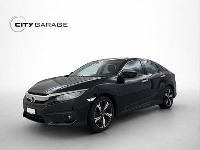 Schwarz Gebraucht 2018 Honda Civic Executive Limousine | CHF 15’900 (Fairer Preis)