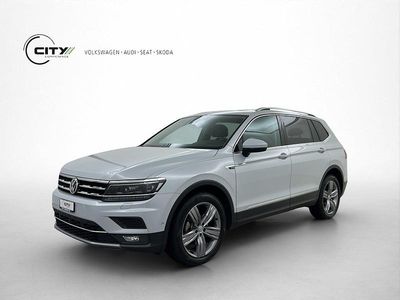 Gebraucht VW Tiguan Allspace Highline 150 PS (110 kW) 2017 Weiss SUV