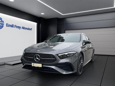 Neu Mercedes A200 AMG line 177 PS (130 kW) 2025 Grau Limousine