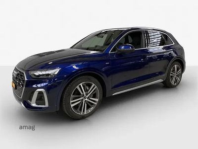 Gebraucht Audi Q5 S-Line 265 PS (194 kW) 2021 Navarrablau metallic SUV