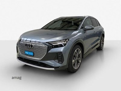 Blu geyser metallizzato Gebraucht 2021 Audi Q4 e-tron Ambiente SUV | CHF 37’800 (Fairer Preis)