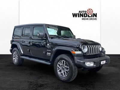 Schwarz Gebraucht 2024 Jeep Wrangler Sahara SUV | CHF 69’900 (Teuer)