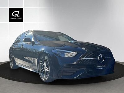 Schwarz Gebraucht 2022 Mercedes C220 AMG line Kombi | CHF 47’900 (Teuer)