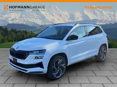 Weiss Gebraucht 2022 Skoda Karoq SportLine SUV | CHF 32’444 (Fairer Preis)