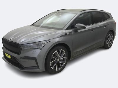 Grau Gebraucht 2024 Skoda Enyaq iV SportLine SUV | CHF 49’880 (Teuer)