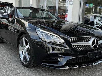 Gebraucht Mercedes SLC300 AMG line 245 PS (180 kW) 2016 Schwarz Cabrio