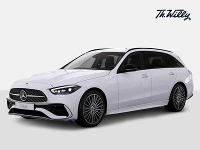 Weiss Gebraucht 2024 Mercedes C300e AMG line Kombi | CHF 73’000