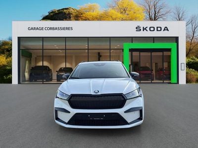 Weiss Gebraucht 2021 Skoda Enyaq iV SportLine SUV | CHF 32’100 (Guter Preis)