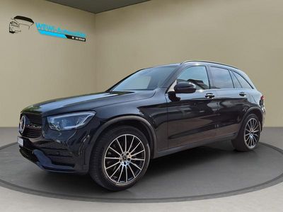 Schwarz Gebraucht 2021 Mercedes GLC200 AMG line SUV | CHF 42’895 (Fairer Preis)