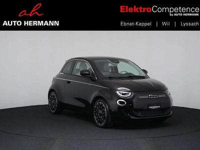 Schwarz Neu 2025 Fiat 500e La Prima Kleinwagen | CHF 32’540