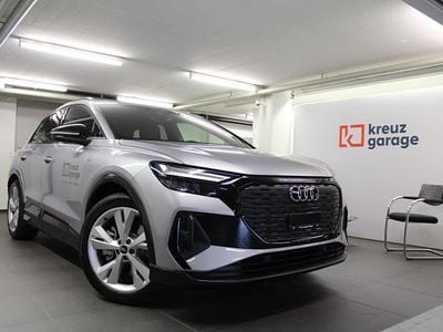 Silber Gebraucht 2022 Audi Q4 e-tron S-Line SUV | CHF 36’600 (Fairer Preis)