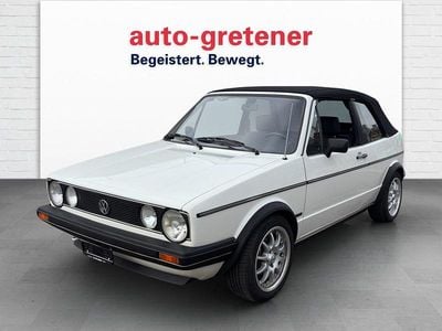 Weiss Gebraucht 1983 VW Golf Cabriolet Cabrio | CHF 7’600