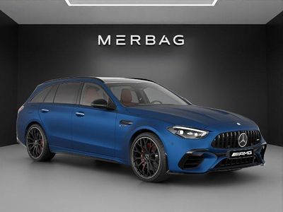 Gebraucht Mercedes C63S AMG AMG 476 PS (350 kW) 2024 Blau Kombi