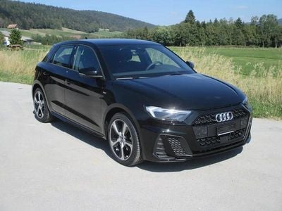 Schwarz Neu 2025 Audi A1 Sportback S-Line Kleinwagen | CHF 35’950 (Etwas zu teuer)