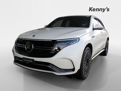 Weiss Gebraucht 2021 Mercedes EQC400 AMG line SUV | CHF 32’800 (Fairer Preis)