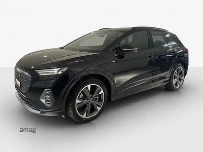 Gebraucht Audi Q4 e-tron S-Line 219 kW (299 PS) 2021 Mythosschwarz metallic SUV