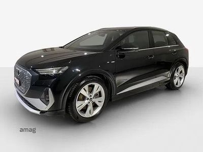 Gebraucht Audi Q4 e-tron S-Line 219 kW (299 PS) 2022 Mythosschwarz metallic SUV